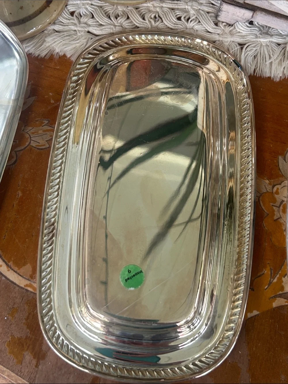 Vintage elegant silver